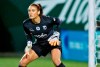 FILE - In this Oct. 1, 2015, file photo, Seattle Reign FC goalkeeper Hope Solo follows the action during the second half of the NWSL soccer championship match in Portland, Ore. Solo was in goal four years ago in Canada when the United States won soccer‚Äôs most prestigious tournament. She has no regrets about her acrimonious breakup with the team, which will seek to defend its title at the Women‚Äôs World Cup in France. (AP Photo/Craig Mitchelldyer, File)