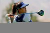 FILE - In this April 5, 2019, file photo, Michelle Wie watches her tee shot on the 118th hole during the second round of the LPGA Tour ANA Inspiration golf tournament at Mission Hills Country Club in Rancho Mirage, Calif. Wie has withdrawn from next week's U.S. Women's Open champion to continue her recovery from a hand injury. (AP Photo/Chris Carlson, File)