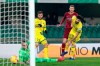 AS Roma's Edin Dzeko, second from right, scores against Chievo Verona during an Italian Serie A soccer match at Bentegodi stadium in Verona, Italy, Friday, Feb. 8, 2019. (Emanuele Pennacchio/ANSA via AP)