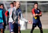 FILE - In this Jan. 7, 2019, file photo, United States head coach Gregg Berhalter instructs players during a soccer training camp in Chula Vista, Calif. Berhalter prepares for U.S. national team matches like a business executive getting ready for a deal, using video presentations when he meets with foreign-based players via computer. He has also tripled the team's data analysts to three. (AP Photo/Marcio Jose Sanchez, File)