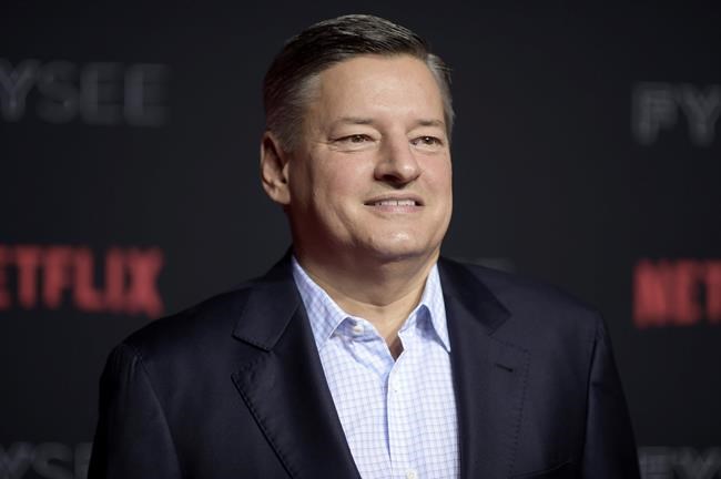 FILE - This May 6, 2018 file photo shows Ted Sarandos at the 2018 Netflix FYSee Kick-Off Event in Los Angeles. Sarandos says the streaming giant will rethink their investment in Georgia if the state’s recently passed abortion law goes into effect. He made his remarks in a statement Tuesday, May 28, 2019, first reported by Variety. They constitute the strongest language yet from any leading Hollywood studio since Georgia Gov. Brian Kemp signed into law a ban on virtually all abortions. (Photo by Richard Shotwell/Invision/AP, File)