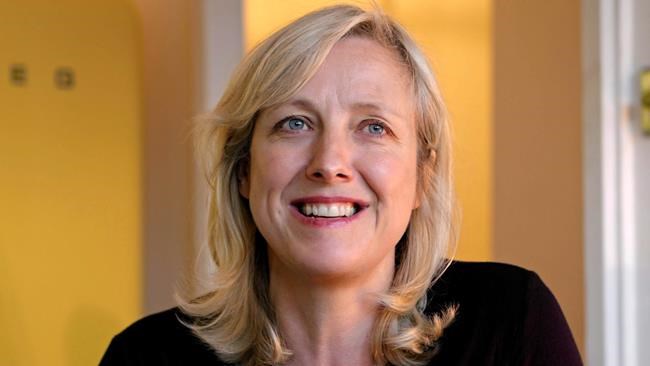 This image released by Netflix shows Carole Cadwalladr, journalist for The Guardian, in a scene from