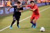 U.S. midfielder Alfredo Morales (15) fends off Mexico midfielder Uriel Antuna (26) during the second half of an international friendly soccer match Friday, Sept. 6, 2019, in East Rutherford, N.J. Mexico won 3-0. (AP Photo/Kathy Willens)