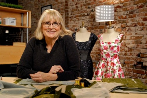 This undated photo provided by Craftsy shows Susan Khaljie, who teaches a class on making a dress from scratch called 