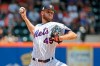 New York Mets starting pitcher Zack Wheeler throws during the first inning of a baseball game against the Philadelphia Phillies at Citi Field, Sunday, July 7, 2019, in New York. (AP Photo/Seth Wenig)