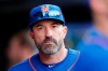 New York Mets manager Mickey Callaway looks out from the dugout during a baseball game against the Atlanta Braves, Sunday, Sept. 29, 2019, in New York. (AP Photo/Kathy Willens)