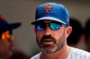 New York Mets manager Mickey Callaway watches from the dugout against the Miami Marlins in a baseball game, Wednesday, Aug. 7, 2019 in New York. (AP Photo/Mark Lennihan)