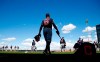File- This Feb. 18, 2019, file photo shows Cleveland Indians' Leonys Martin getting ready to take batting practice at the Indians spring training baseball facility in Goodyear, Ariz. Martin, who is making a dramatic comeback after nearly dying last season from a bacterial virus. Martin homered in today‚Äôs exhibition game and he‚Äôs been having a solid training camp with the Indians, who are hoping the 31-year-old can help them this season. Martin feels lucky to be alive following his ordeal. (AP Photo/Ross D. Franklin, File)