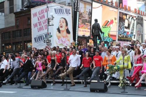 Broadway performers sing 