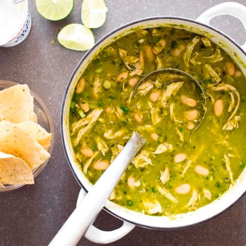 This undated photo provided by America's Test Kitchen in December 2018 shows White Chicken Chili in Brookline, Mass. This recipe appears in the cookbook 