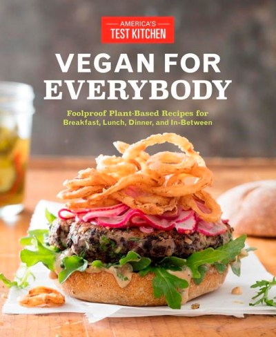 This image provided by America's Test Kitchen in March 2019 shows the cover for the cookbook 
