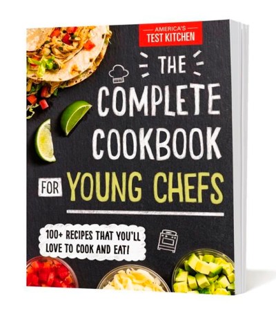 This image provided by America's Test Kitchen in February 2019 shows the cover for ‚ÄúThe Complete Cookbook for Young Chefs.‚Äù It includes a recipe for Buttermilk Drop Biscuits. (America's Test Kitchen via AP)