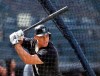 New York Yankees' Aaron Judge takes batting practice before a baseball game against the Houston Astros, Friday, June 21, 2019, in New York. (AP Photo/Kathy Willens)