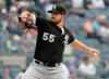 Chicago White Sox starting pitcher Carlos Rodon throws during the second inning of a baseball game against the New York Yankees, Sunday, April 14, 2019, in New York. (AP Photo/Seth Wenig)