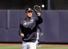 New York Yankees' Giancarlo Stanton warms up during a team workout Wednesday, March 27, 2019, in New York. The Yankees will play their home opener against the Baltimore Orioles on Thursday. (AP Photo/Frank Franklin II)