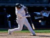 New York Yankees' Gleyber Torres hits a walk-off RBI single during the ninth inning of a baseball game against the Toronto Blue Jays at Yankee Stadium, Wednesday, June 26, 2019, in New York. The Yankees defeated the Blue Jays 8-7. (AP Photo/Seth Wenig)
