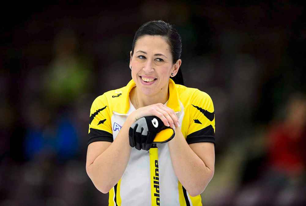 THE CANADIAN PRESS/Sean Kilpatrick
Manitoba second Jill Officer.