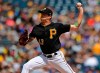 Pittsburgh Pirates starting pitcher Steven Brault delivers in the third inning of a baseball game against the Chicago Cubs, Saturday, Aug. 17, 2019, in Pittsburgh. (AP Photo/David Dermer)