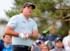 Phil Mickelson watches his tee shot on the 11th hole during the second round of the Memorial golf tournament Friday, May 31, 2019, in Dublin, Ohio. (AP Photo/Jay LaPrete)