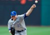 Kansas City Royals starting pitcher Mike Montgomery delivers in the first inning of the team's baseball game against the Cleveland Indians, Friday, July 19, 2019, in Cleveland. (AP Photo/Tony Dejak)