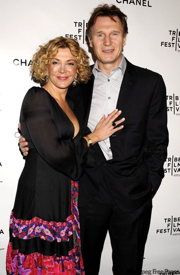THE ASSOCIATED PRESS ARCHIVES
Natasha Richardson, left, and Liam Neeson.