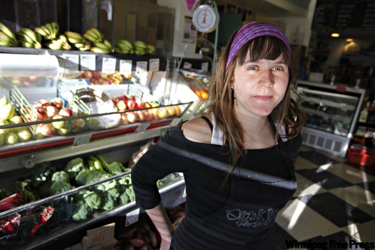 BORIS.MINKEVICH@FREEPRESS.MB.CA
Emily Stevens of the Organic Planet Worker Co-op, says better networking will be an advantage.
