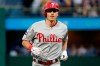 Philadelphia Phillies' Adam Haseley rounds third after hitting a solo home run off Pittsburgh Pirates starting pitcher Jordan Lyles during the fifth inning of a baseball game in Pittsburgh, Friday, July 19, 2019. (AP Photo/Gene J. Puskar)