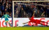 FILE - In this Nov.6, 2018 file photo, Napoli's Lorenzo Insigne beats PSG goalkeeper Gianluigi Buffon to score his team's first goal on a penalty kick during a Champions League, group C soccer match between Napoli and Paris Saint Germain, at the San Paolo stadium in Naples, Italy. When Paris Saint-Germain owners signed Buffon last summer in the hope of finally winning the Champions League, they expected him to deliver at big games. Not only Buffon did not make the saves they wanted in Europe's top competition, but the former Juventus 'keeper has also been mediocre in the French league. (AP Photo/Andrew Medichini, File)