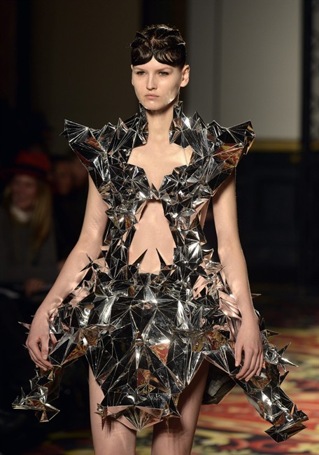 Iris Van Herpen electrifies haute couture in voltage-themed Paris