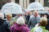 Prince Charles, right, and his wife Camilla are greeted in Charlottetown, P.E.I. on Tuesday, May 20, 2014. THE CANADIAN PRESS/Paul Chiasson