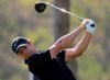 Rory McIlroy of Northern Ireland drives off the 12th tee during the second round of the PGA Championship golf tournament, Friday, May 17, 2019, at Bethpage Black in Farmingdale, N.Y. (AP Photo/Charles Krupa)