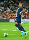 PSG's Kylian Mbappe suffers an injury during the French League One soccer match between Paris Saint Germain and Toulouse at the Parc des Princes Stadium in Paris, France, on Sunday, Aug. 25, 2019. (AP Photo/David Vincent)