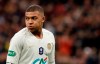 PSG's Kylian Mbappe after missing a chance during the French Cup soccer final between Rennes and Paris Saint Germain at the Stade de France stadium in Saint-Denis, outside Paris, France, Saturday, April 27, 2019. (AP Photo/Thibault Camus)