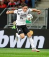 FILE---Picture taken Sept.9, 2018 shows Germany's Nico Schulz runs with the ball during a friendly soccer match between Germany and Peru in Sinsheim, Germany. (AP Photo/Michael Probst)