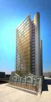 Artist's rendering / Supplied image
An artist rendering of the proposed new 24-storey James Avenue Pumping Station, which was approved by a civic committee Monday.