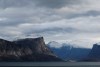Gerald Flood / Winnipeg Free Press
Shaft of sunlight strikes mountains in Pangnirtung Fiord, Nunavut.