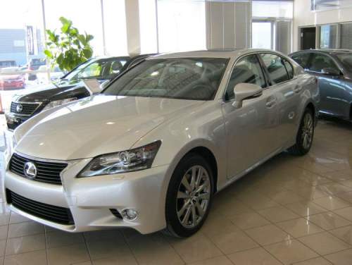 A 2013 Lexus GS 350 at Woodhaven Lexus Toyota.