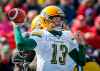 THE CANADIAN PRESS/Jeff McIntosh
Edmonton Eskimos quarterback Mike Reilly.
