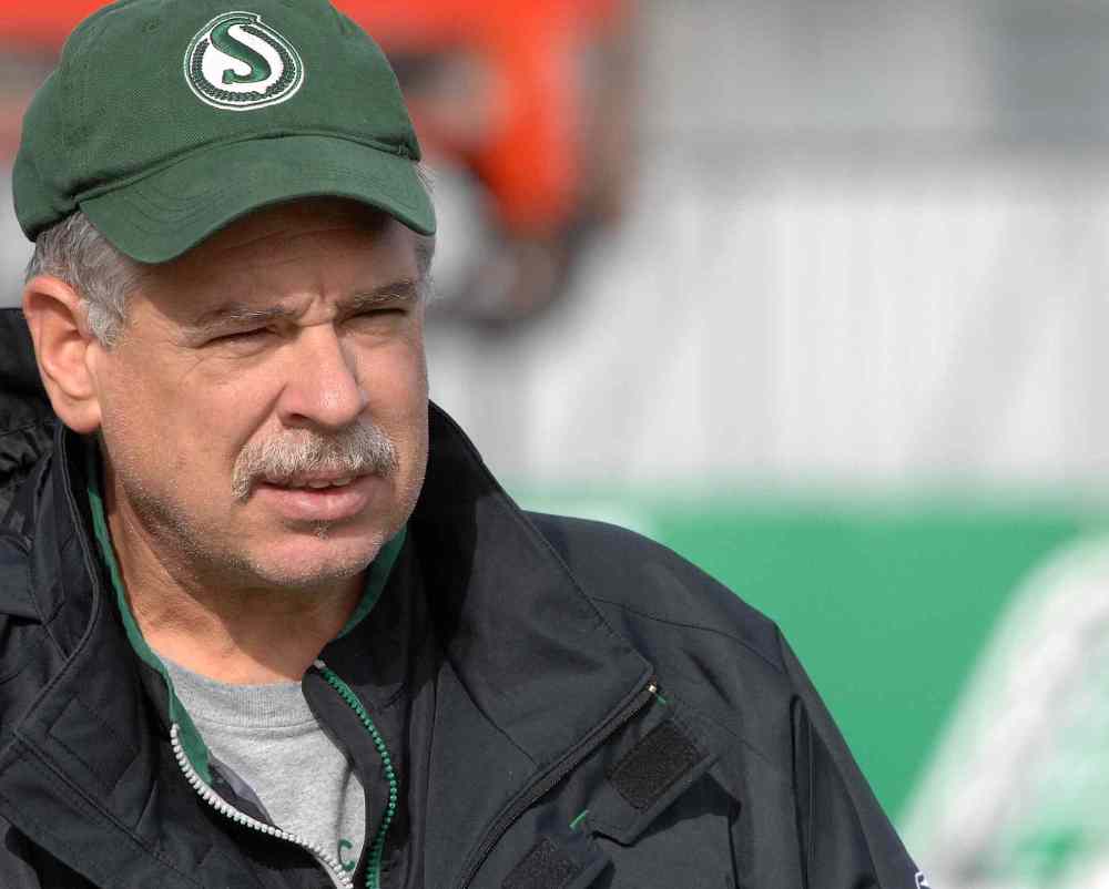 Bryan Schlosser / Regina Leader-Post
Gary Etcheverry at practice in Regina in 2009.