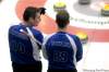 MIKE.DEAL@FREEPRESS.MB.CA
Skip Rob Fowler and his third Allan Lyburn display numbered jerseys Wednesday.