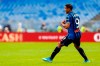 Atalanta's Luis Muriel celebrates after scoring during the Serie A soccer match between Lazio and Atalanta at the Rome Olympic stadium, Saturday, Oct. 19, 2019. (Angelo Carconi/ANSA via AP)
