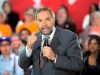 NDP leader Tom Mulcair speaks to supporters a town hall meeting Thursday, October 8, 2015 in Toronto. THE CANADIAN PRESS/Ryan Remiorz