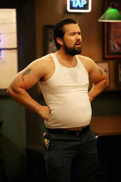Handout
Rob McElhenney gained 50 pounds to satirize TV actors and his character on It's Always Sunny in Philadelphia.