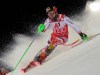 Austria's Marcel Hirscher competes in an alpine ski, men's World Cup slalom in Schladming, Austria, Tuesday, Jan. 29, 2019. (AP Photo/Marco Tacca)