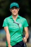 Jaye Marie Green reacts to a bogey on the 12th green during the final round of the U.S. Women's Open golf tournament, Sunday, June 2, 2019, in Charleston, S.C. (AP Photo/Steve Helber)