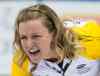 Graham Hughes / The Canadian Press
Manitoba skip Chelsea Carey and her mates defeated B.C. to move to 2-1.