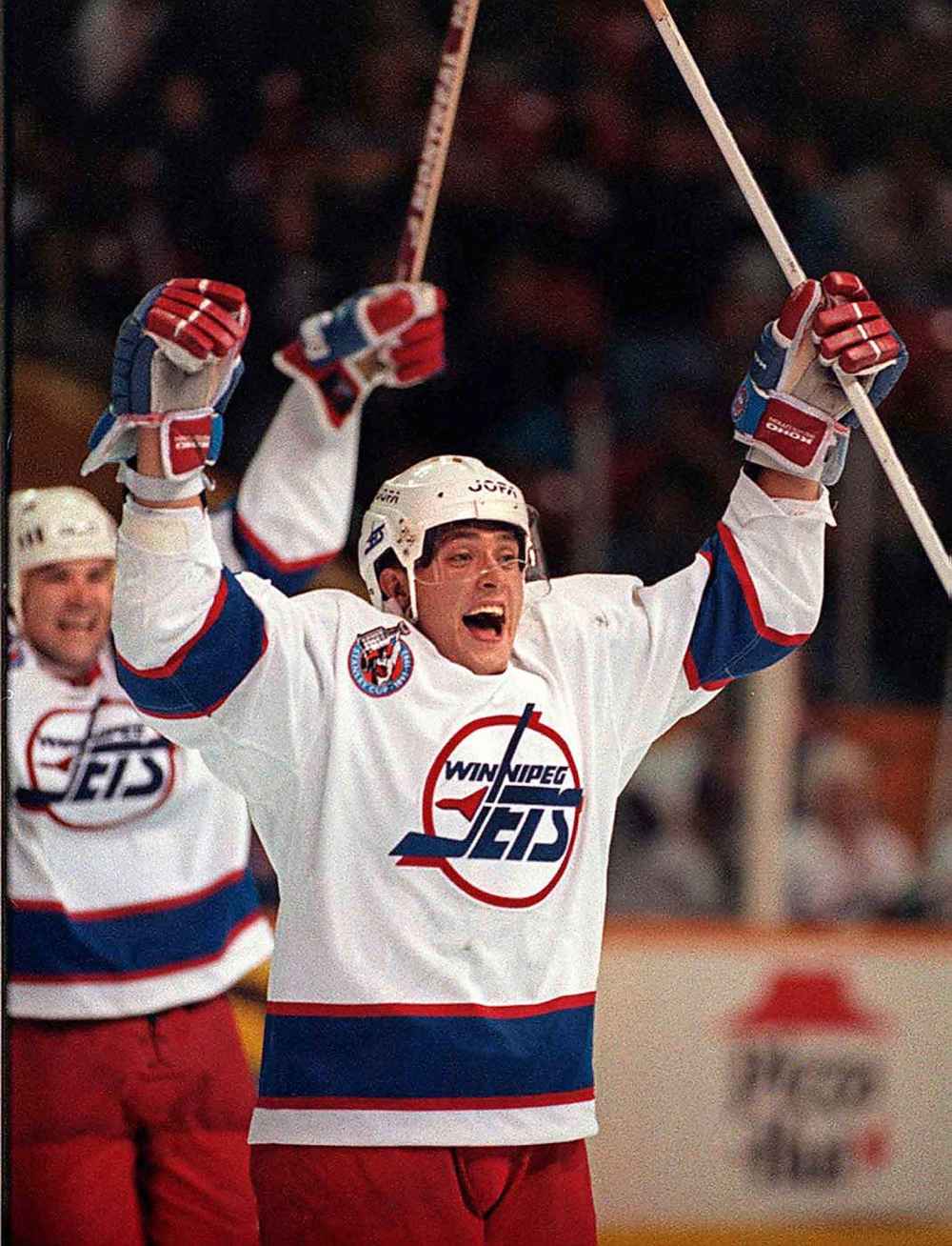 WINNIPEG FREE PRESS FILES
Teamu Selanne during his record-setting rookie season with the Winnipeg Jets.