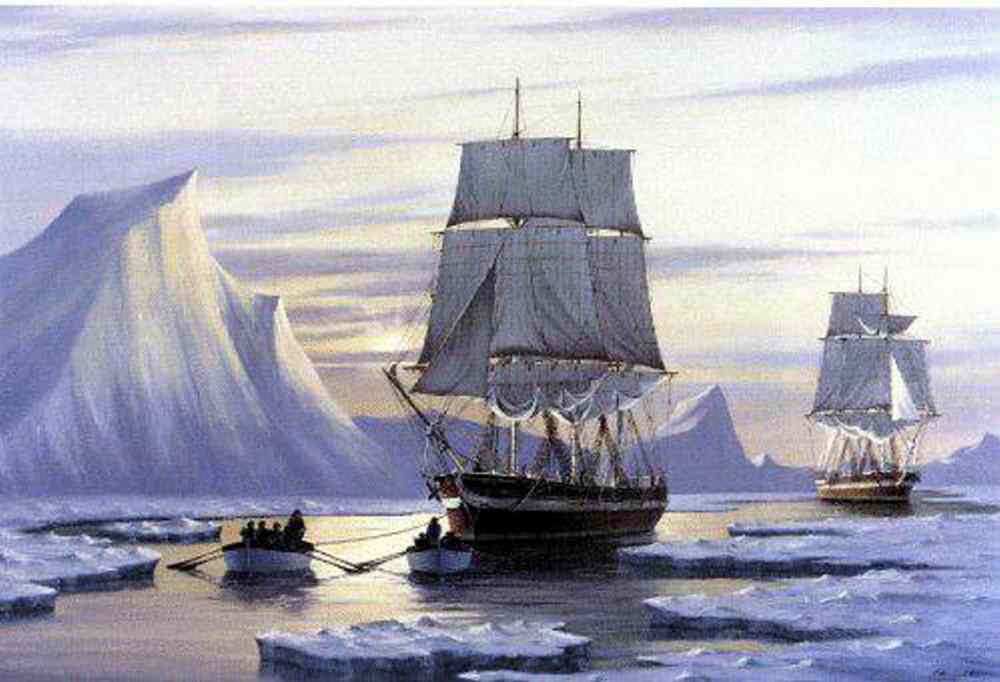 J. Franklin Wright / Postmedia News Files
The Erebus and the Terror, ships from the 1845 Franklin expedition of Sir John Franklin.
