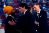 Liberal leader Justin Trudeau and NDP leader Jagmeet Singh shake hands following the Federal leaders French language debate in Gatineau, Que. on Thursday, October 10, 2019. THE CANADIAN PRESS/Adrian Wyld