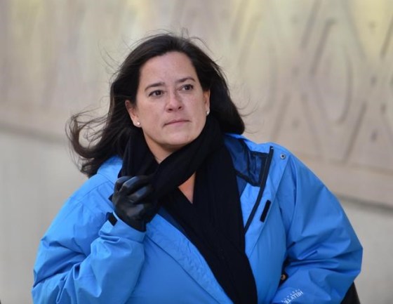 Former Liberal justice minister Jody Wilson-Raybould walks to Parliament Hill in Ottawa on Tuesday, Feb. 26, 2019. THE CANADIAN PRESS/Sean Kilpatrick